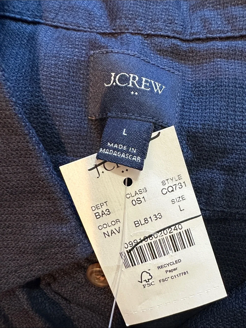 J. Crew lightweight short